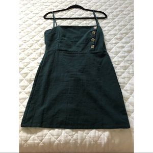 Linen mini dress